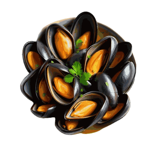 Steamed Mussels
